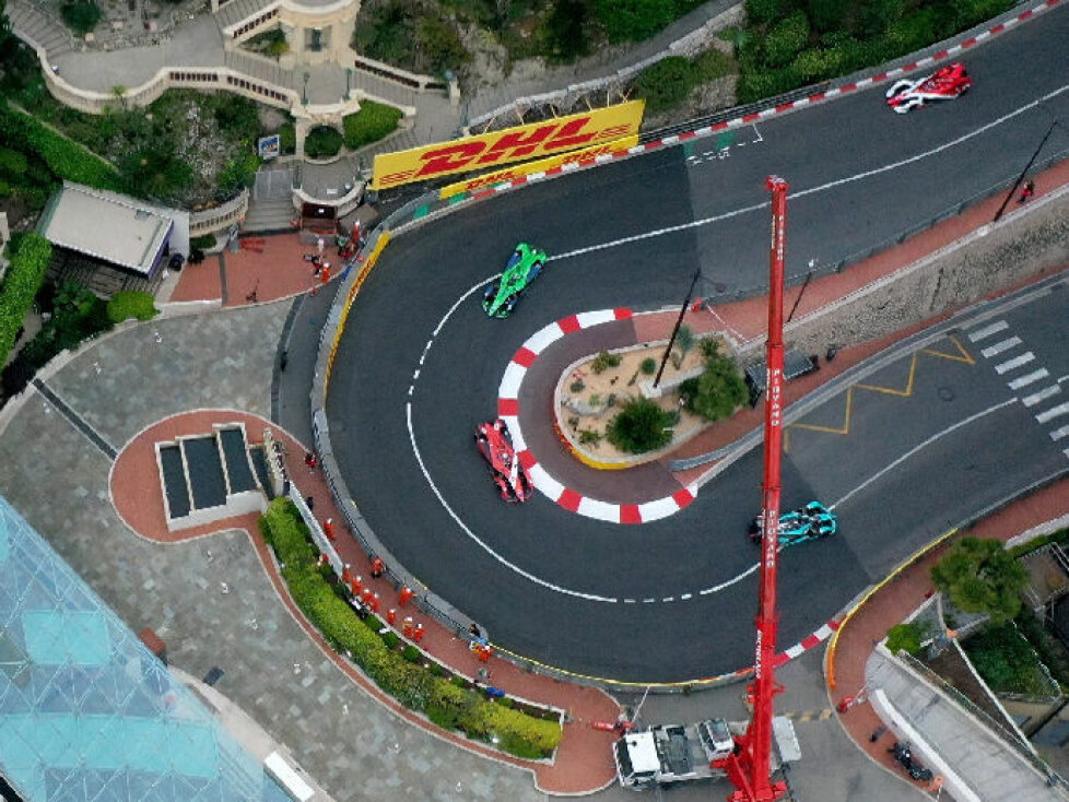 Formel-E-Action in Monaco