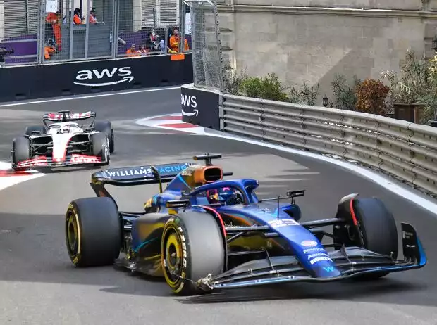 Alexander Albon (Williams FW45) beim Formel-1-Rennen in Aserbaidschan 2023 Titel-Bild zur News: Alexander Albon (Williams FW45) beim Formel-1-Rennen in Aserbaidschan 2023