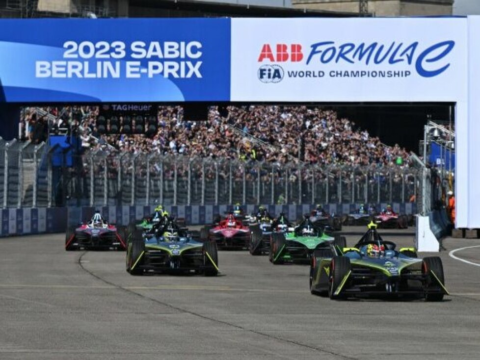 Nico Müller, Robin Frijns, Sebastien Buemi, Mitch Evans, Startphase Berlin 2023