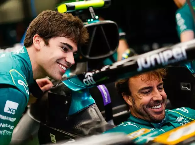 Fernando Alonso, Lance Stroll Titel-Bild zur News: Fernando Alonso, Lance Stroll