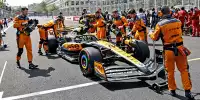 Lando Norris (MCL60) beim Formel-1-Rennen in Aserbaidschan 2023
