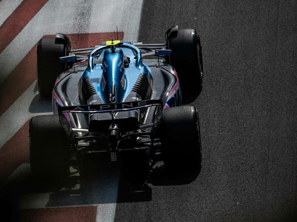 Pierre Gasly (Alpine A523) beim Formel-1-Rennen in Aserbaidschan 2023