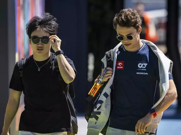 Yuki Tsunoda, Nyck de Vries Titel-Bild zur News: Yuki Tsunoda, Nyck de Vries
