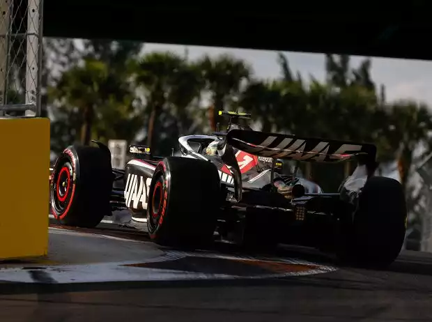 Nico Hülkenberg (Haas VF-23) im Training zum Formel-1-Rennen in Miami 2023 Titel-Bild zur News: Nico Hülkenberg (Haas VF-23) im Training zum Formel-1-Rennen in Miami 2023