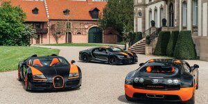 Bugatti-Sammler besitzt alle World Record Edition-Modelle