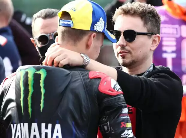 Fabio Quartararo, Jorge Lorenzo Titel-Bild zur News: Fabio Quartararo, Jorge Lorenzo