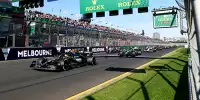 Restart-Szene vom Australien-Grand-Prix 2023 in Melbourne