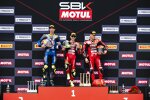 Toprak Razgatlioglu, Alvaro Bautista und Michael Rinaldi