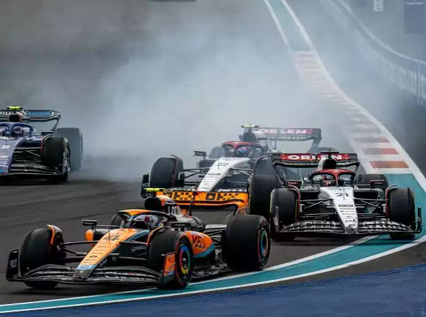 Nyck de Vries, Lando Norris Titel-Bild zur News: Nyck de Vries, Lando Norris