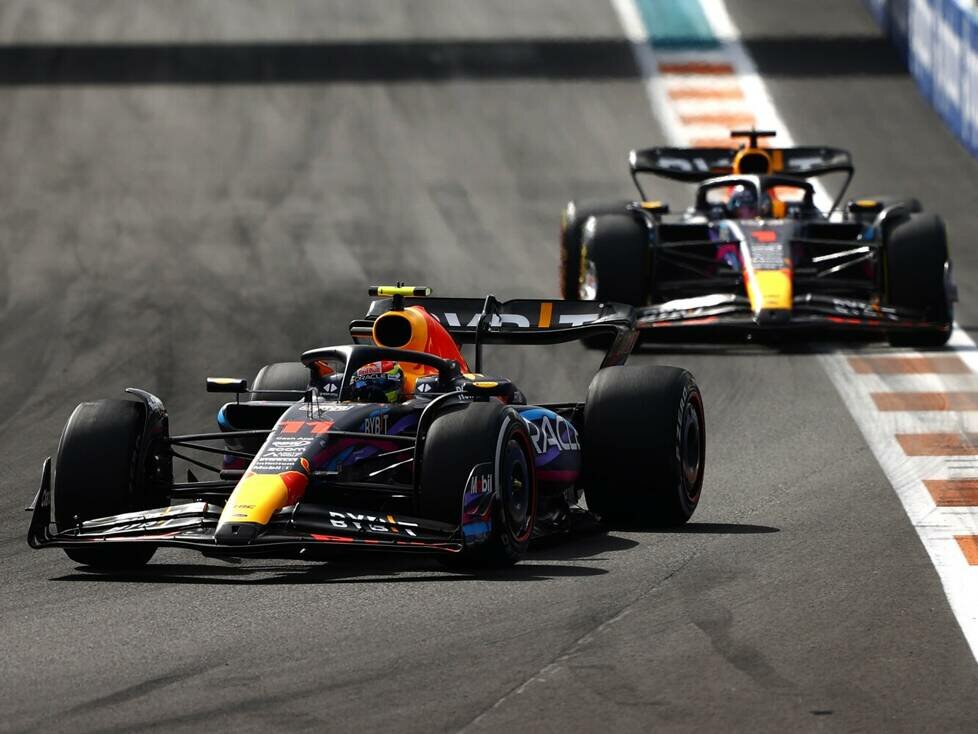 Sergio Perez, Max Verstappen