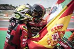 Alvaro Bautista jubelt mit Michael Rinaldi