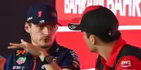 Max Verstappen und Charles Leclerc
