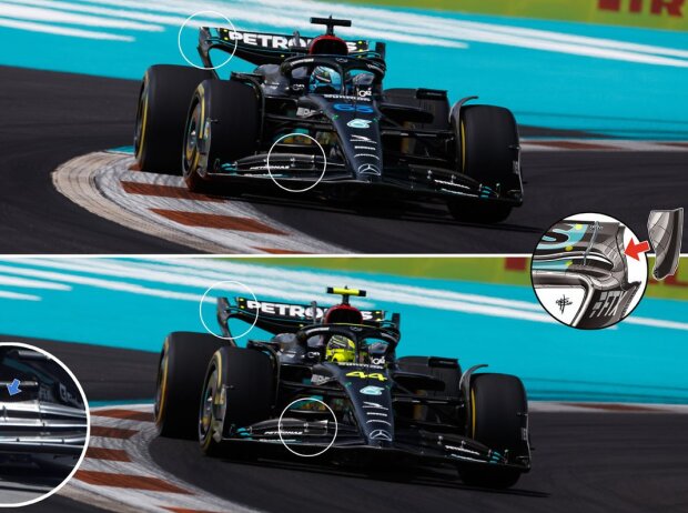Vergleich bei Mercedes
