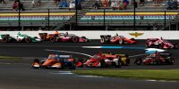 IndyCar-Action auf dem Indianapolis-Rundkurs