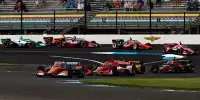 IndyCar-Action auf dem Indianapolis-Rundkurs