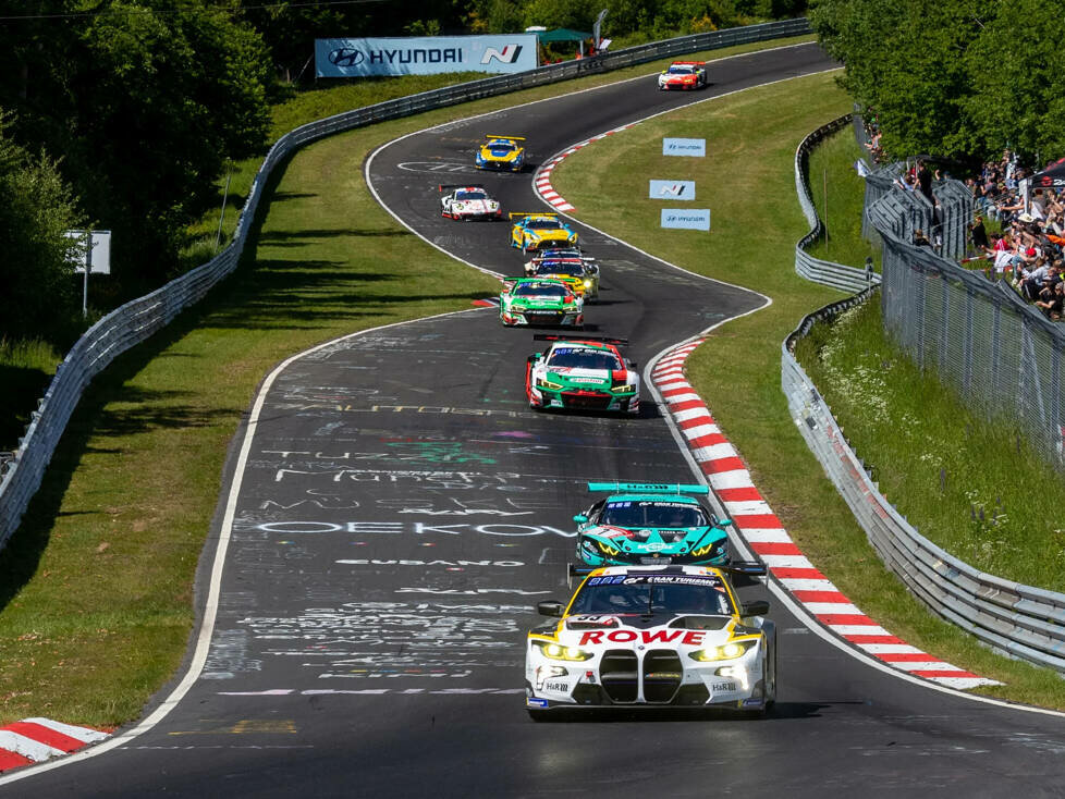 Rennszene des 24h-Rennen Nürburgring 2022