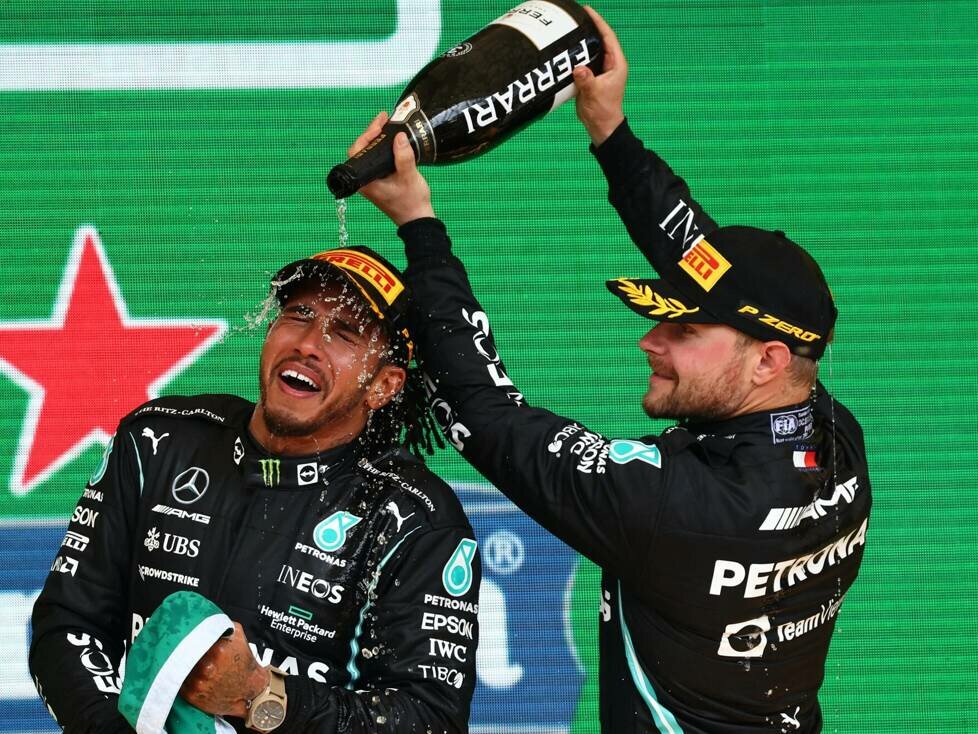 Valtteri Bottas, Lewis Hamilton