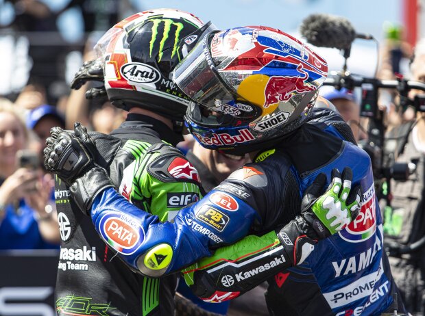 Toprak Razgatlioglu; Jonathan Rea Toprak Razgatlioglu; Jonathan Rea