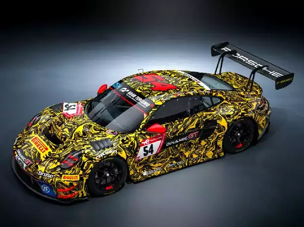 Dinamic-Porsche #54 für die 24h Nürburgring 2023 Titel-Bild zur News: Dinamic-Porsche #54 für die 24h Nürburgring 2023