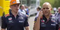 Max Verstappen mit seinem Renningenieur bei Red Bull, Gianpiero Lambiase, in der Saison 2018