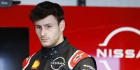 Victor MArtins (Nissan) beim Formel-E-Rookietest in Berlin 2023