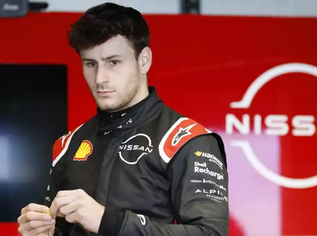 Victor MArtins (Nissan) beim Formel-E-Rookietest in Berlin 2023 Titel-Bild zur News: Victor MArtins (Nissan) beim Formel-E-Rookietest in Berlin 2023