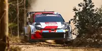 Bild zum Inhalt: WRC Rallye Portugal 2023: Schlagabtausch am Freitag, Evans crasht
