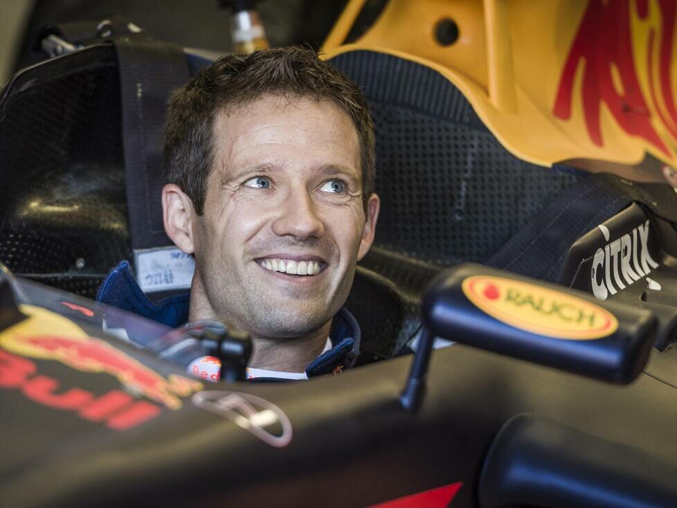 Sebastien Ogier beim Test mit dem Red Bull RB7 in Spielberg 2017