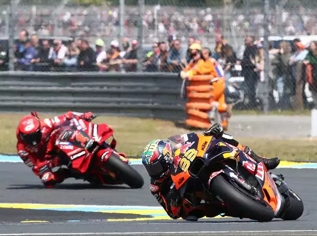 Titel-Bild zur News: Brad Binder, Francesco Bagnaia