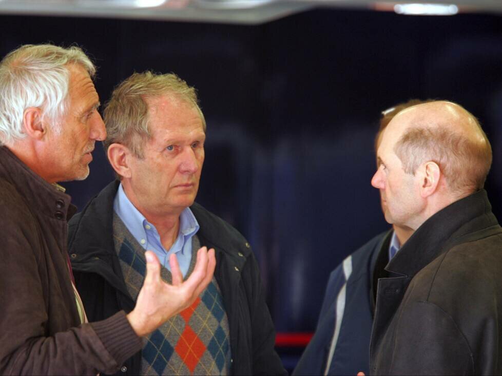 Dietrich Mateschitz, Helmut Marko, Adrian Newey