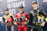 Francesco Bagnaia (Ducati), Marc Marquez (Honda) und Luca Marini (VR46) 