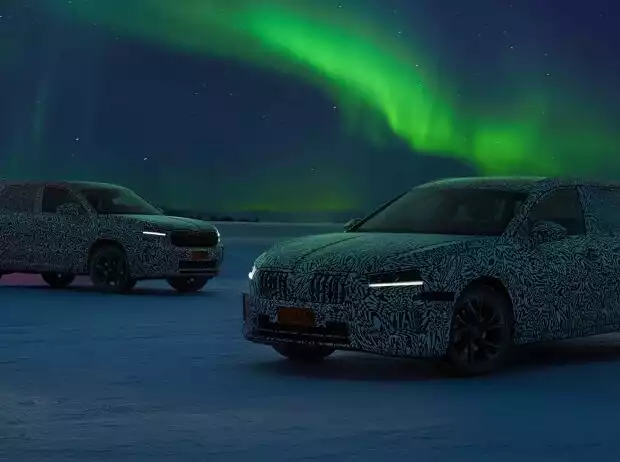 Skoda Superb Combi und Skoda Kodiaq am Polarkreis (2023) Titel-Bild zur News: Skoda Superb Combi und Skoda Kodiaq am Polarkreis (2023)