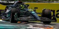Lewis Hamilton im Mercedes W14 beim Formel-1-Qualifying in Miami 2023