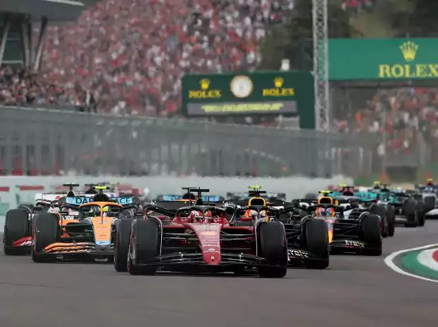Charles Leclerc, Lando Norris, Max Verstappen, Sergio Perez Titel-Bild zur News: Charles Leclerc, Lando Norris, Max Verstappen, Sergio Perez