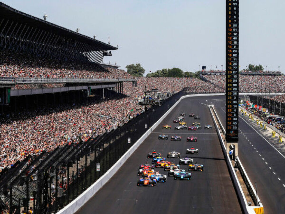 Start zum Indy 500 der IndyCar-Saison 2022