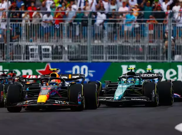 Sergio Perez, Fernando Alonso Titel-Bild zur News: Sergio Perez, Fernando Alonso