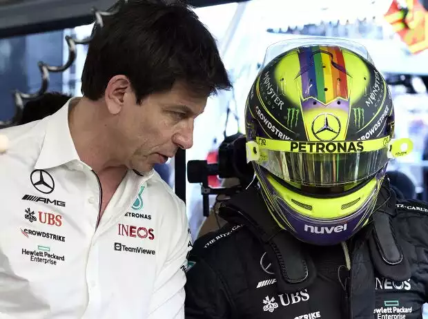 Toto Wolff, Lewis Hamilton Titel-Bild zur News: Toto Wolff, Lewis Hamilton