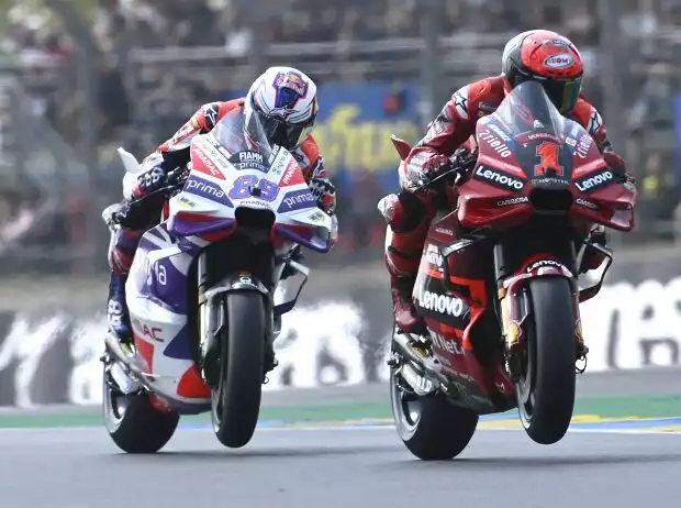 Francesco Bagnaia, Jorge Martin Titel-Bild zur News: Francesco Bagnaia, Jorge Martin