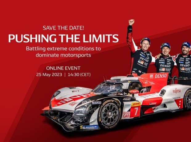 Titel-Bild zur News: DENSO und TOYOTA veranstalten im Vorfeld der 24h von Le Mans 2023 das spezielle Live-Event "Pushing the Limits"