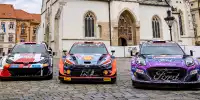WRC-Autos von Toyota, Hyundai, M-Sport-Ford (Foto: 2022)