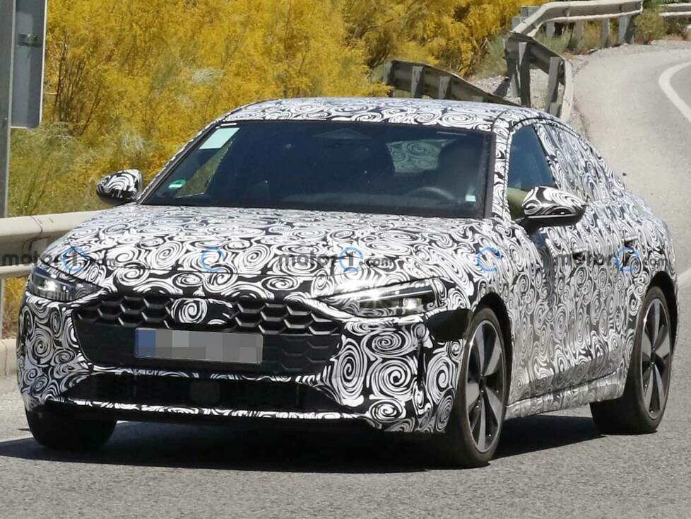 Audi A5 Sportback (2024) auf neuen Erlkönigbildern