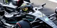 Lewis Hamilton (Mercedes W14) beim Formel-1-Rennen in Miami 2023
