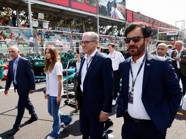 Stefano Domenicali, Mohammed bin Sulayem Stefano Domenicali, Mohammed bin Sulayem