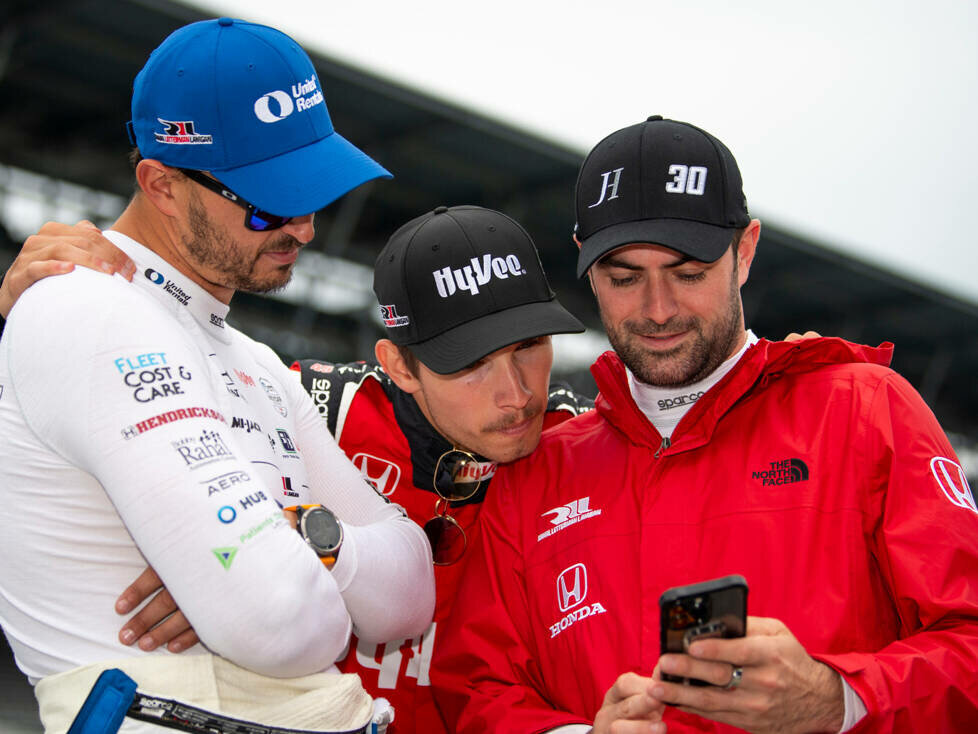 Graham Rahal, Christian Lundgaard, Jack Harvey