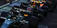 Lance Stroll vor Sergio Perez