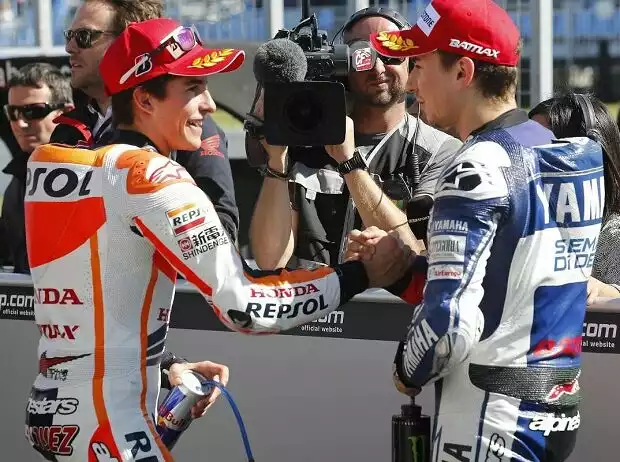Titel-Bild zur News: Marc Marquez, Jorge Lorenzo