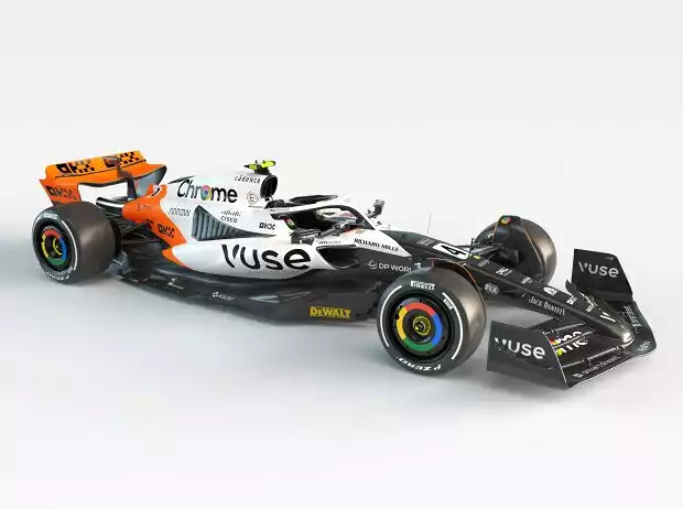 Sonderdesign auf dem McLaren MCL60 für Monaco und Barcelona Titel-Bild zur News: Sonderdesign auf dem McLaren MCL60 für Monaco und Barcelona