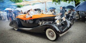 Concorso d?Eleganza Villa d´Este 2023: Raritäten im Regen