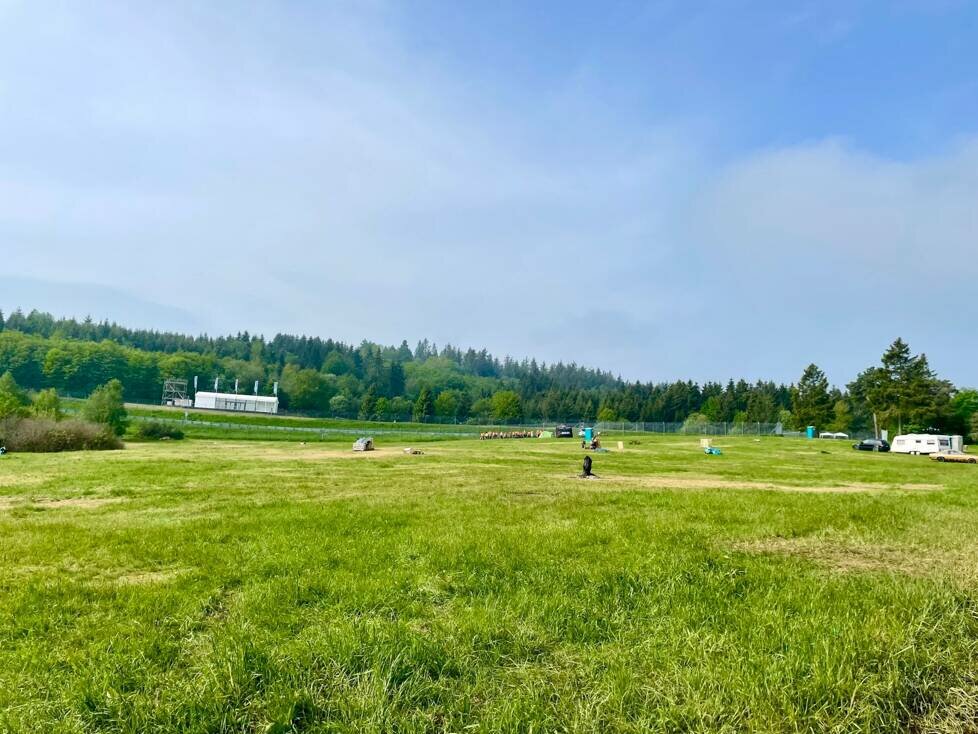 Sauberer Campingplatz nach dem 24-Stunden-Rennen am Nürburgring