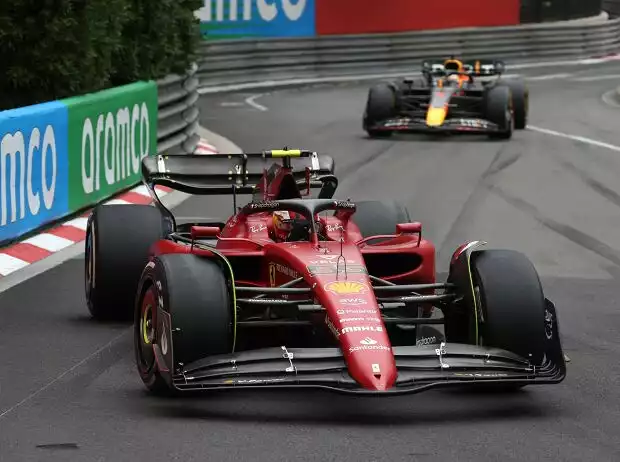 Carlos Sainz, Max Verstappen Titel-Bild zur News: Carlos Sainz, Max Verstappen